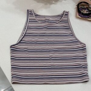 American Eagle Outfitters Ribbed Striped Tank
